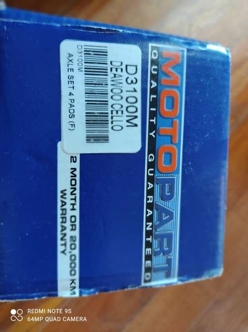 Brake pads brand new**