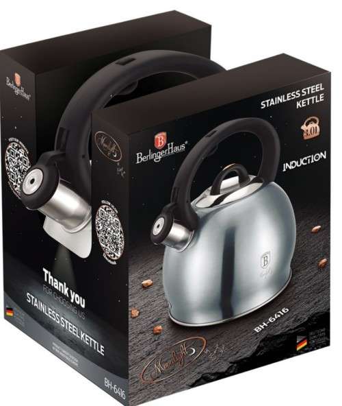 BERLINGER HAUS KETTLE STAINLESS STEEL