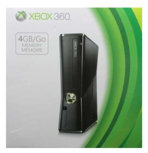 XBOX 360 CONSOLE + 2 GAMES
