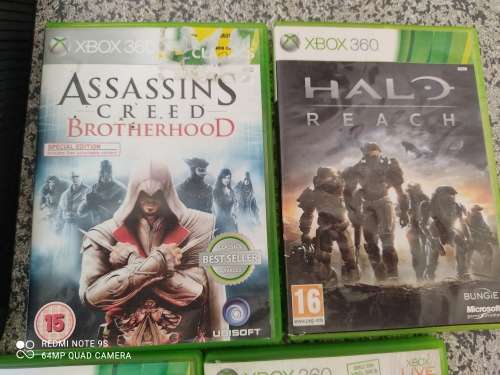 XBOX 360 SLIM + GAMES