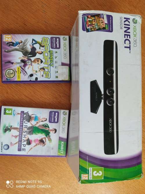 XBOX 360 KINECT BUNDLE