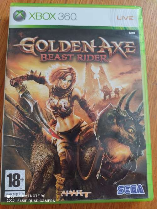 XBOX 360 GOLDEN AXE BEAST RIDER