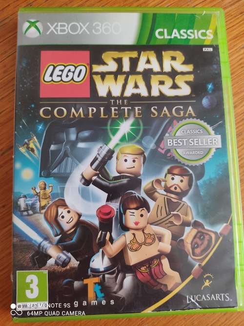 XBOX 360 STAR WARS THE COMPLETE SAGA