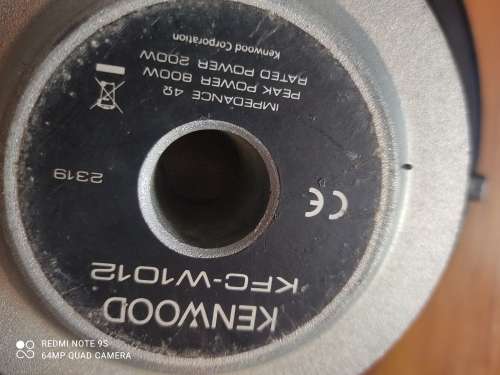 12" Kenwood Subwoofer 800w (please read)
