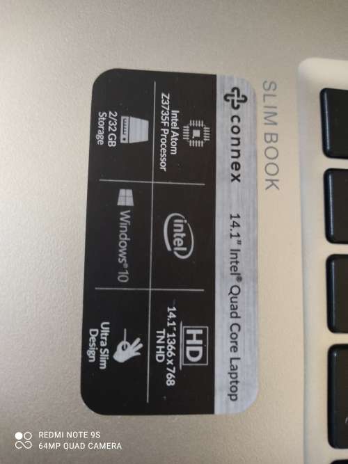 CONNEX LAPTOP (LIKE NEW)