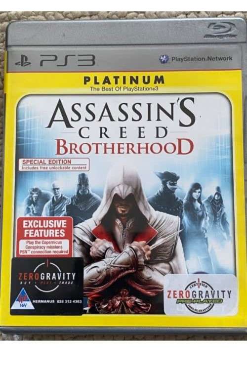 PS3 ASSASSIN`S CREED BROTHERHOOD