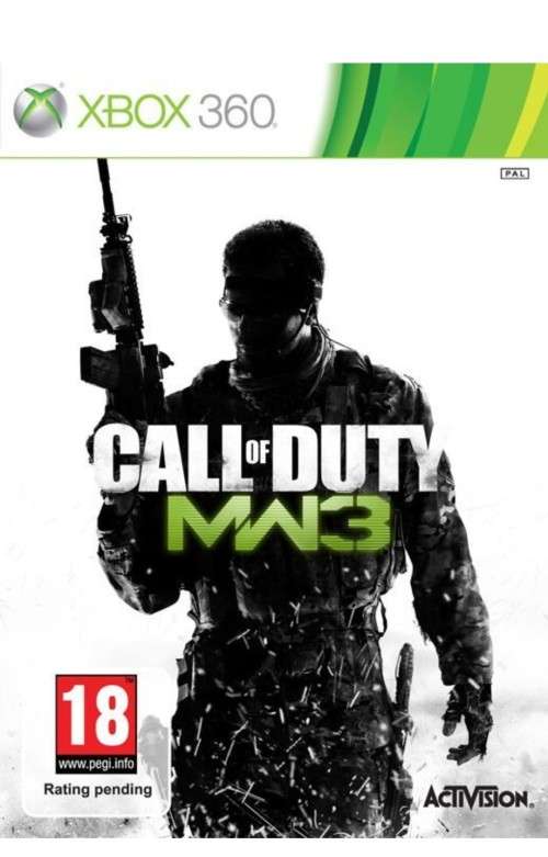 XBOX 360 CALL OF DUTY MW3