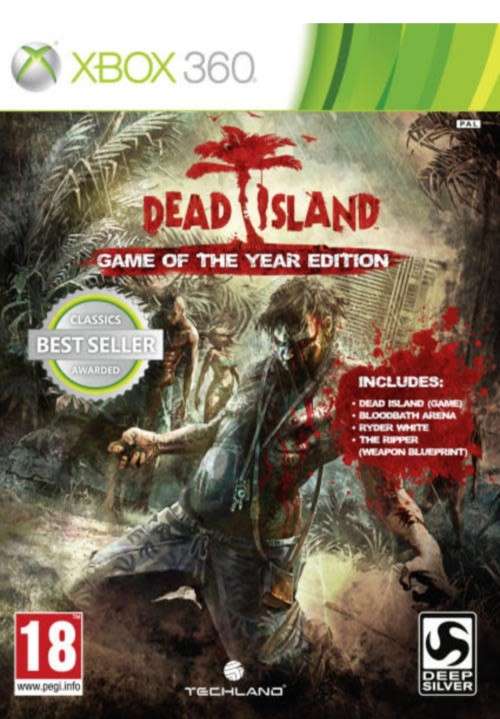 XBOX 360 DEAD ISLAND