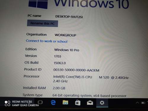 Lenovo T510 i5 Core 2.4ghz