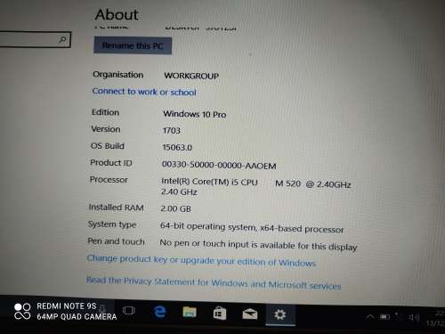 Lenovo T510 i5 Core 2.4ghz