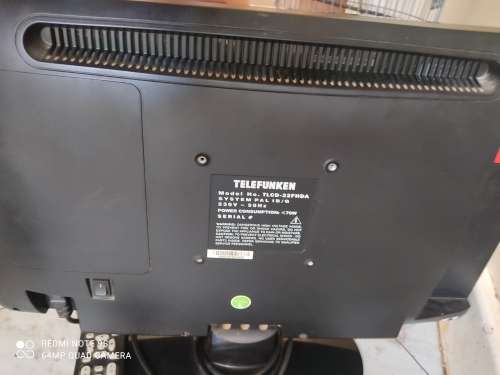 22` Telefunken TV + remote