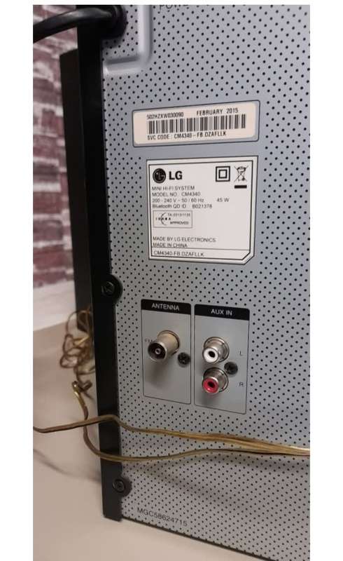 200W LG XBOOM CM4340 Home Audio System 
