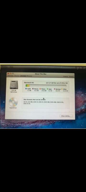 APPLE MACBOOK 13 INCH