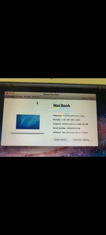 APPLE MACBOOK 13 INCH