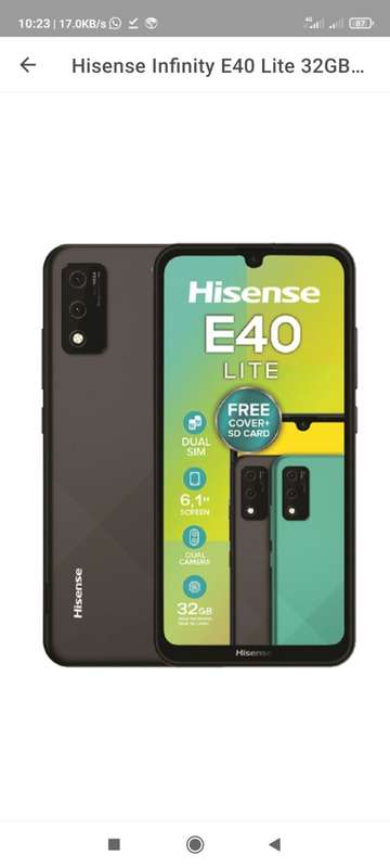 Hisense E40 Lite