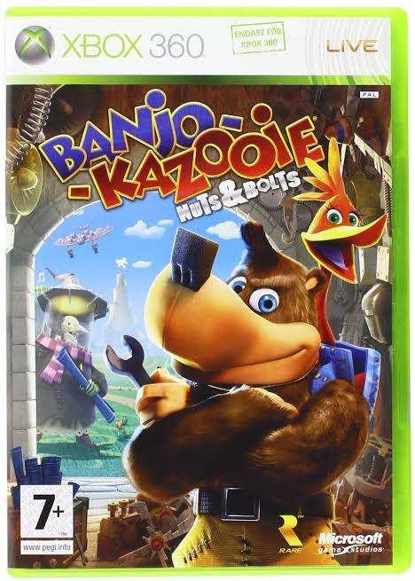 XBOX 360 Banjo Kazooie Nuts and Bolts