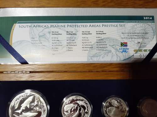 2014 South Africa marine protected areas. prestige set