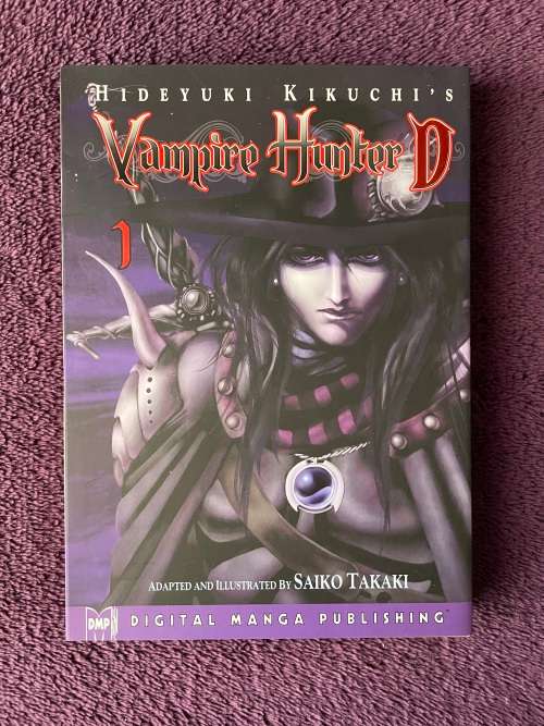 Hideyuki Kikuchi`s Vampire Hunter D Volume 1 Manga - Paperback