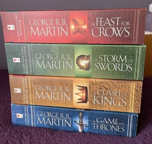 A Song of Ice and Fire, Books 1 - 4 by George R.R. Martin (Paperback)