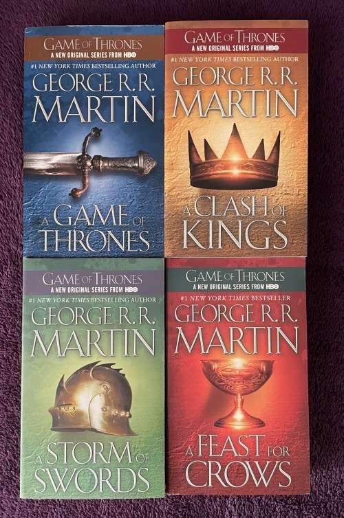 A Song of Ice and Fire, Books 1 - 4 by George R.R. Martin (Paperback)