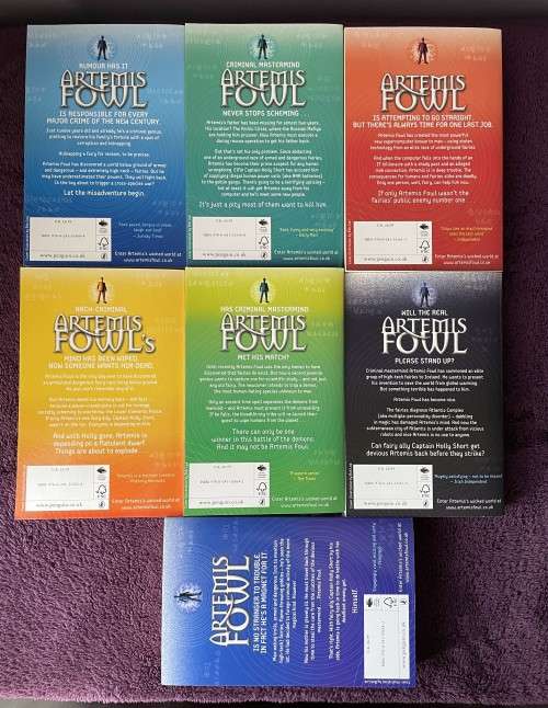 Artemis Fowl, Books 1 - 7 by Eoin Colfer (Paperback)