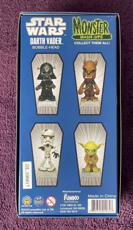 Funko Star Wars 2010 Monster Mash-Ups Darth Vader Bobble-Head