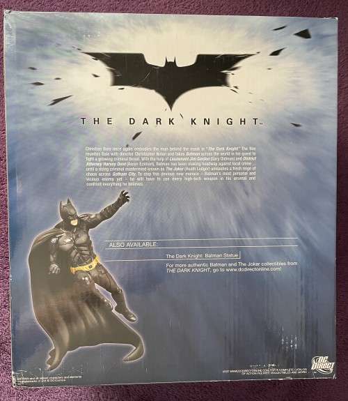 Heath Ledger Joker Statue Dark Knight sculpted by Kolby Jukes DC Direct Limited Edition 4918/6000