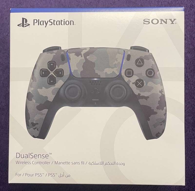 Playstation 5 DualSense Grey Camouflage