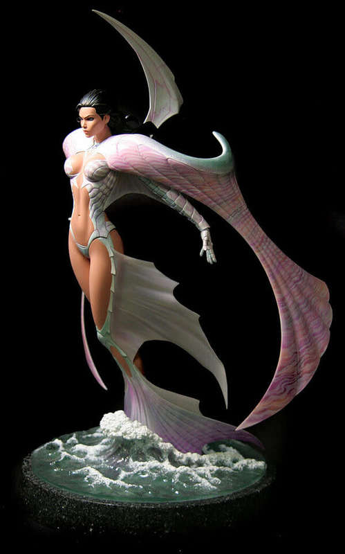 Michael Turner`s Fathom Aspen Collectable Statue - 370/900 Limited