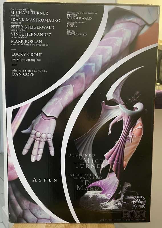 Michael Turner`s Fathom Aspen Collectable Statue - 370/900 Limited