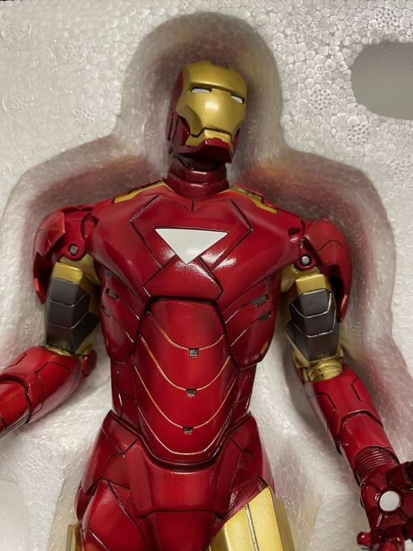 Kotobukiya Iron Man 2: Iron Man Mark VI Fine Art Statue - - 1081/2500 Limited