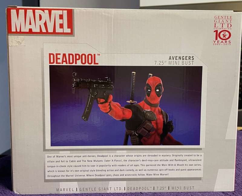 Gentle Giant Deadpool Mini-Bust Marvel Limited Edition - - 1381/1700