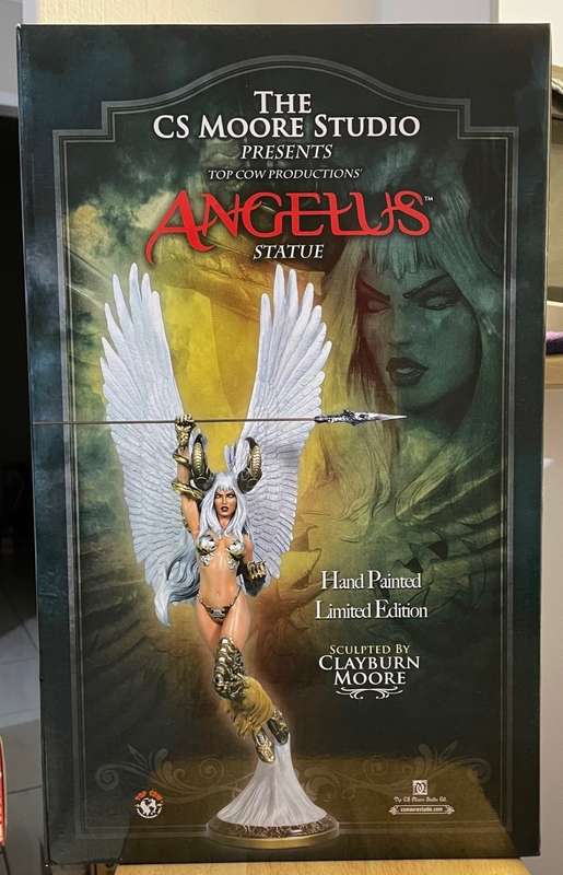 Angelus Top Cow Productions CS Moore Rare Exclusive Statue - - 673/900 Limited