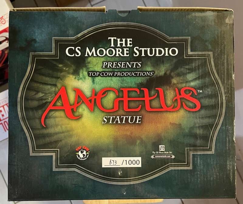 Angelus Top Cow Productions CS Moore Rare Exclusive Statue - - 673/900 Limited