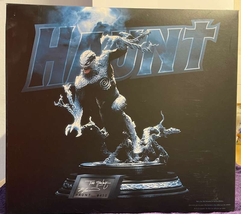 Spawn Haunt Action Figure Todd Mcfarlane Toys Movie Statue - - 347/450 Limited Edition Very Rare