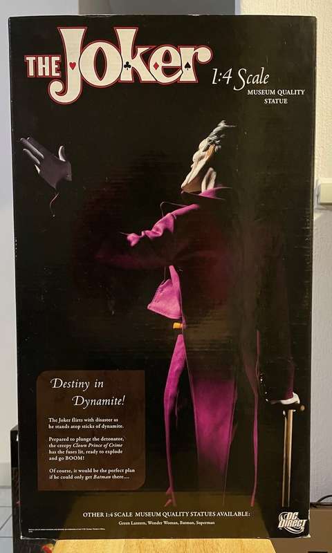 DC Direct The Joker 1:4 Scale Museum Quality Statue - - 0312/1500 Limited Edition Very Rare