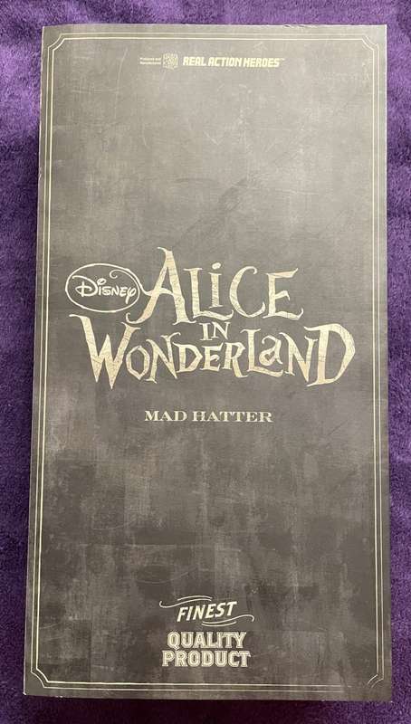 Alice in Wonderland: Mad Hatter Real Action Heroes Figure