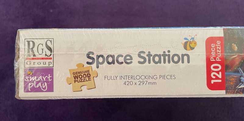 Wood Puzzle - 120pc - Space Station