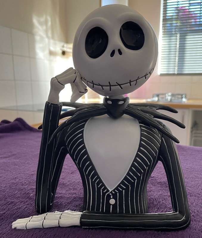 Disney Nightmare Before Christmas Jack Skellington Bust Bank