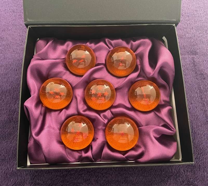 Seven Star Ball, 7 Pieces, Set of 7 (From Dragon Ball Z Series)