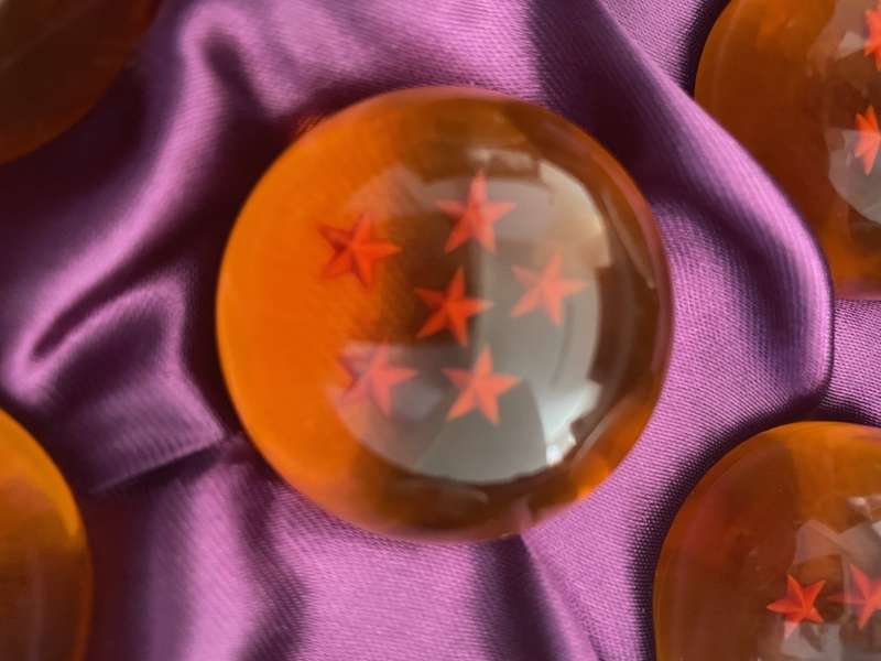Seven Star Ball, 7 Pieces, Set of 7 (From Dragon Ball Z Series)
