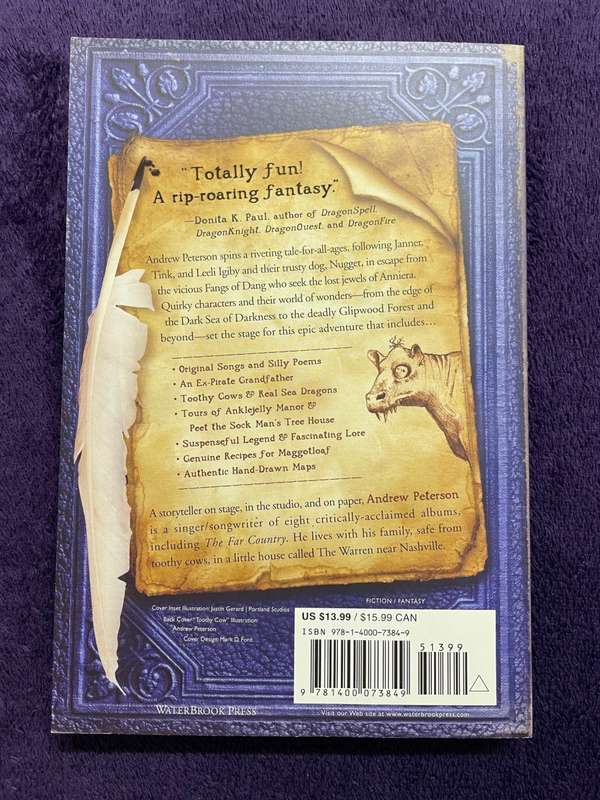 On the Edge of the Dark Sea of Darkness (Softcover) - Andrew Peterson