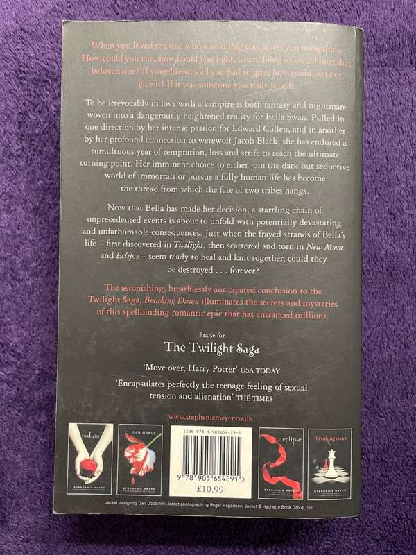 The Twilight Saga Collection 4 Books (Softcover) - Stephenie Meyer