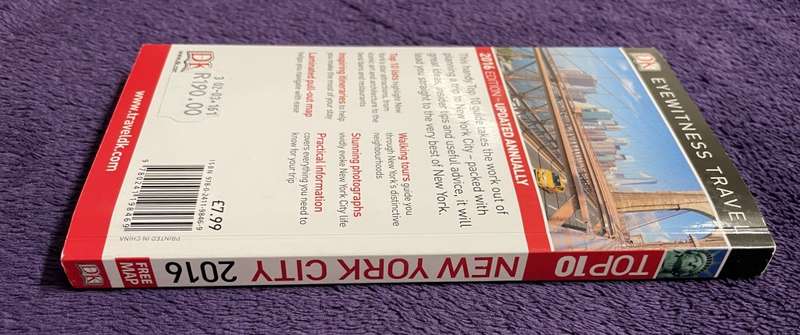 DK Eyewitness Top 10 Travel Guide New York City (Softcover)