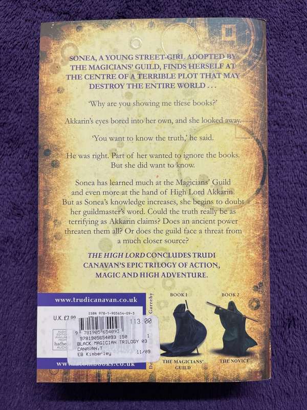 The Black Magician Trilogy (Softcover) 3 Books - Trudi Canavan