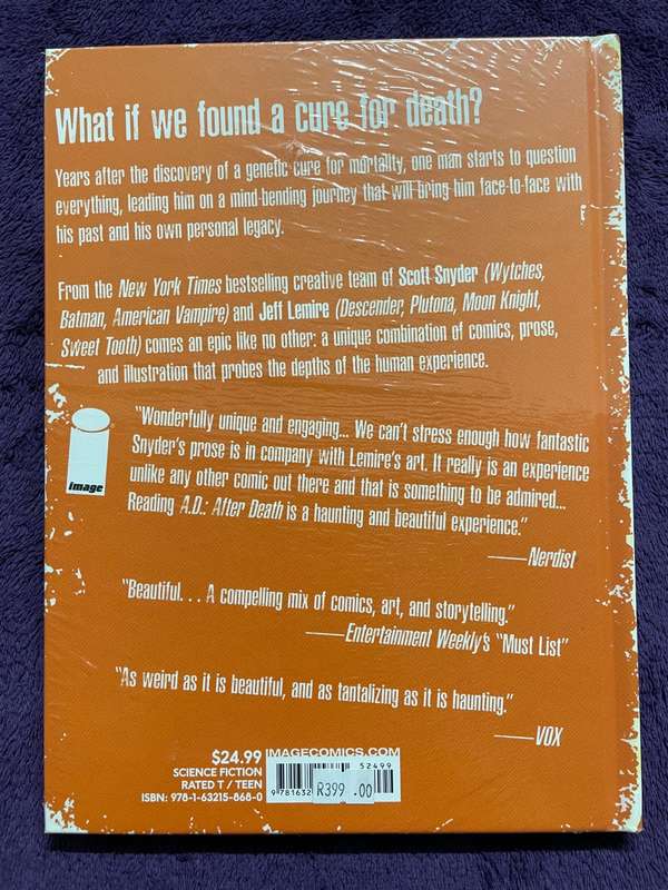 A.D.: After Death Graphic Novels (Hardcover) - Scott Snyder and Jeff Lemire