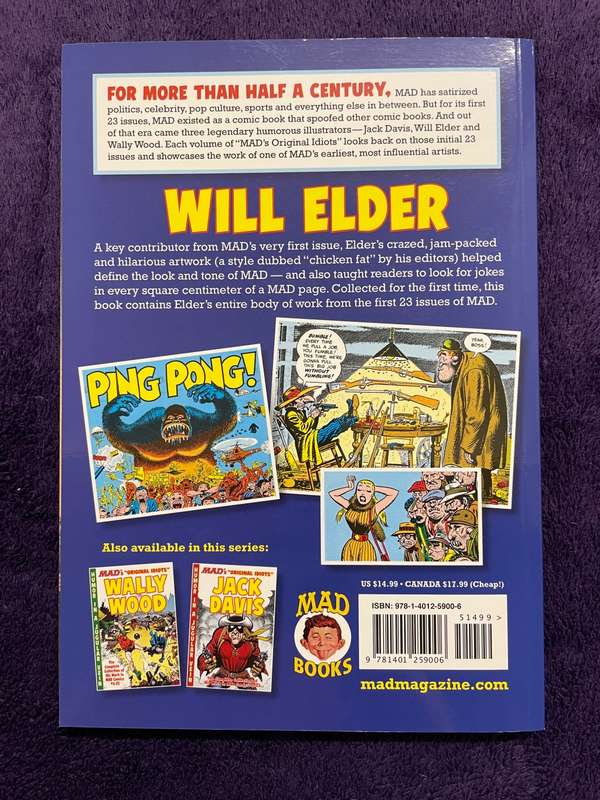 Mad`s `Original Idiots` Series - The MAD Art of Will Elder (Softcover)