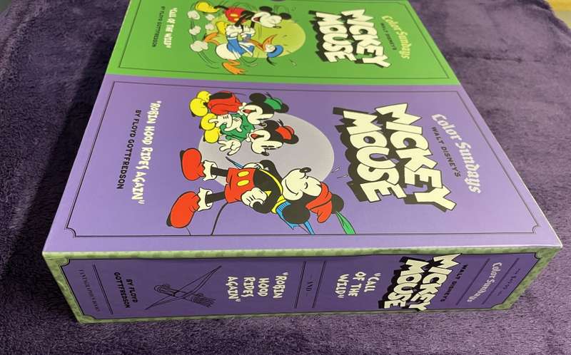 Walt Disney`s Mickey Mouse Color Sundays: Volume 1 and 2 (Hardcover) - Floyd Gottfredson