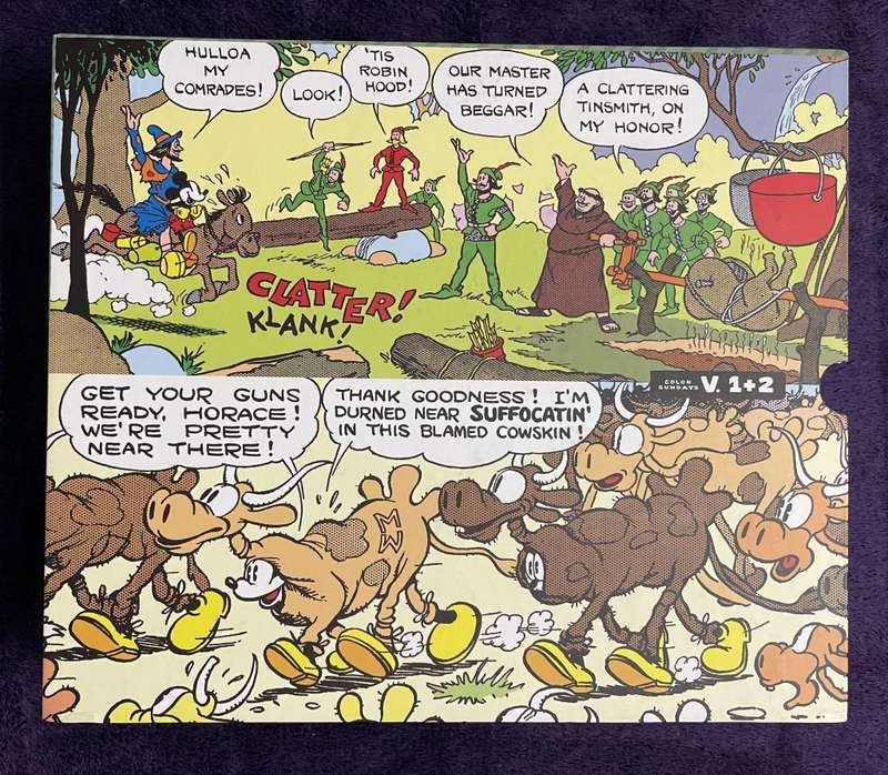 Walt Disney`s Mickey Mouse Color Sundays: Volume 1 and 2 (Hardcover) - Floyd Gottfredson