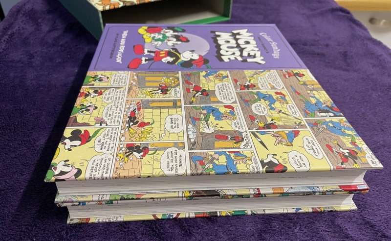 Walt Disney`s Mickey Mouse Color Sundays: Volume 1 and 2 (Hardcover) - Floyd Gottfredson